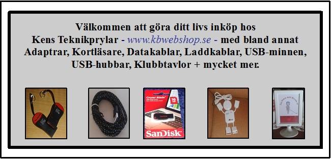 Kens Teknikprylar (kbwebshop.se)